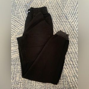 Women's Black Zamora™ High Waisted - Tall Jogger Scrub Pants - S - Tall / Black